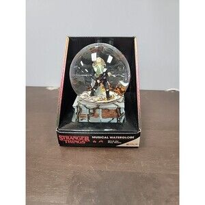 Stranger Things Eddie Munson Waterglobe Snow Globe Music Wind Up